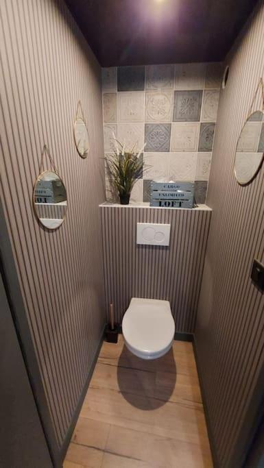 Loveroom Sauna, Balneo, Parking Prive Dans Le Centre De Онфлер Екстер'єр фото